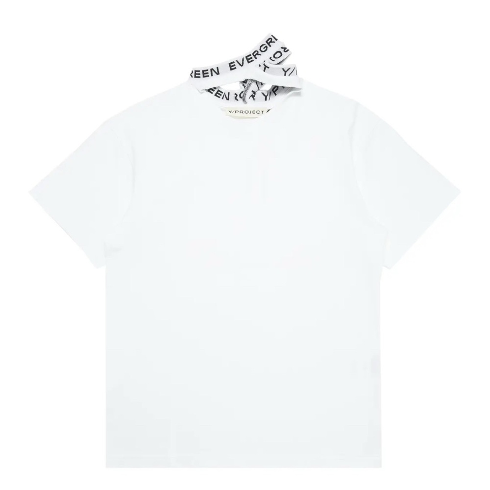 Y/Project Classic Three Collar T-Shirt 'White' FW 22